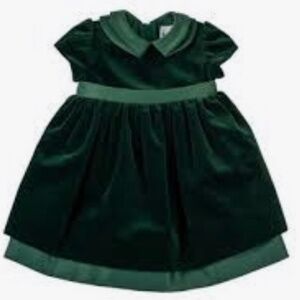 Florence Eiseman EUC girls velvet party dress 9m Christmas